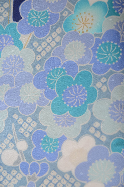 Long-sleeved kimono 6 items set / Furisode / FK#1-847