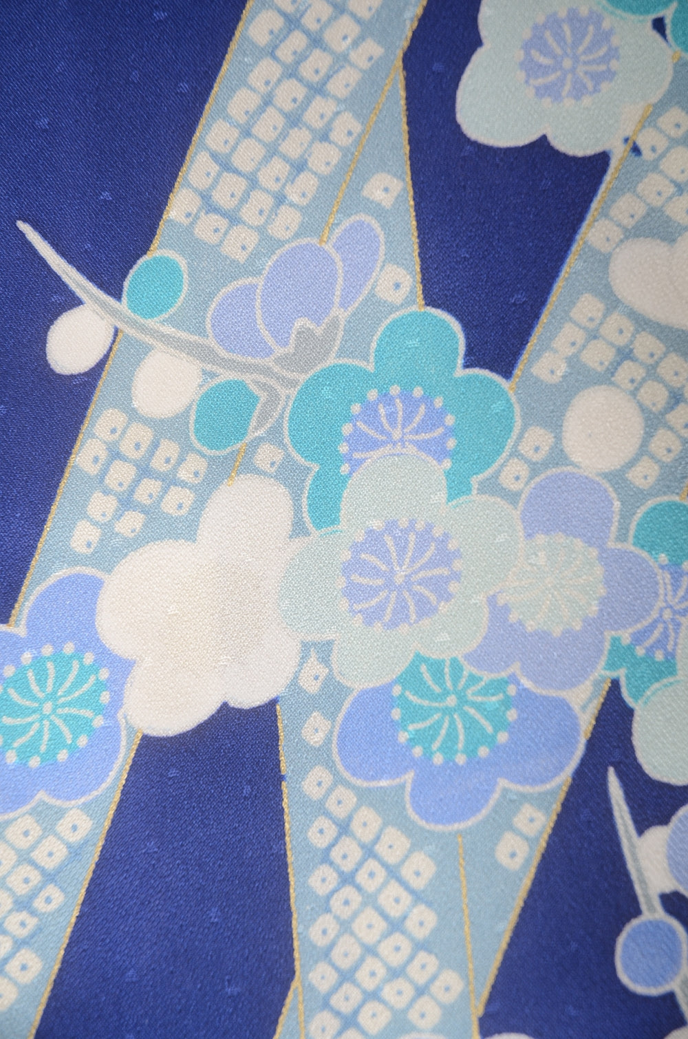 Long-sleeved kimono 6 items set / Furisode / FK#1-847
