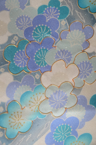Long-sleeved kimono 6 items set / Furisode / FK#1-847