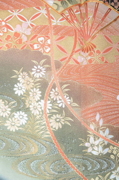 Japanese kimono 6 items set / BK#614