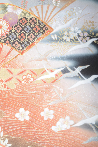 Japanese kimono 6 items set / BK#614