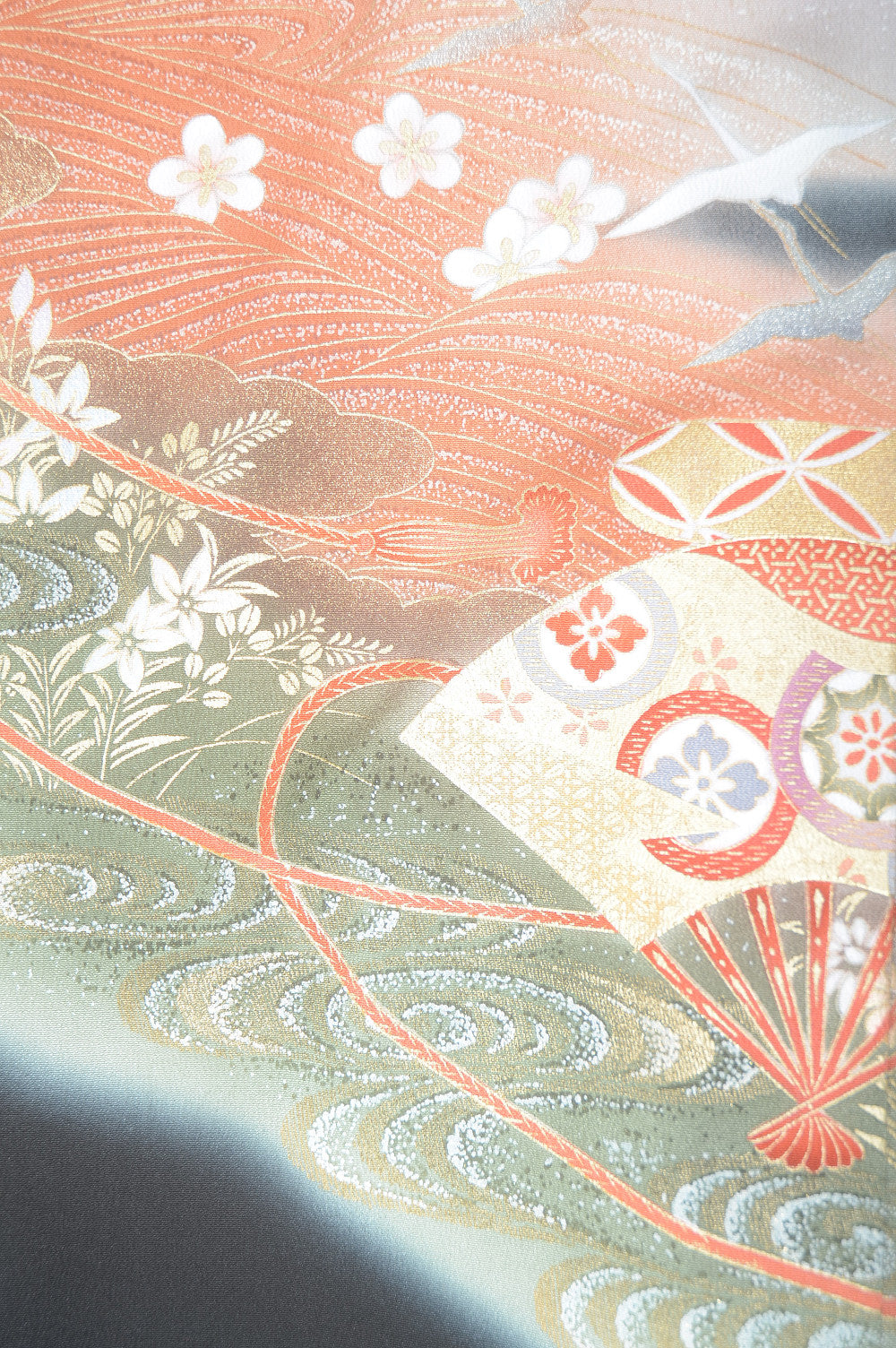 Japanese kimono 6 items set / BK#614