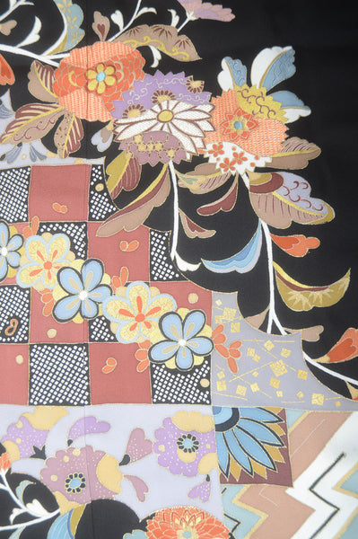 Japanese kimono 6 items set / BK#616