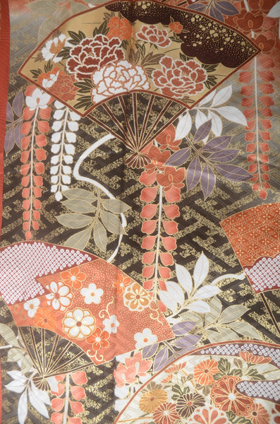 Long-sleeved kimono 6 items set / Furisode / FK#1-853
