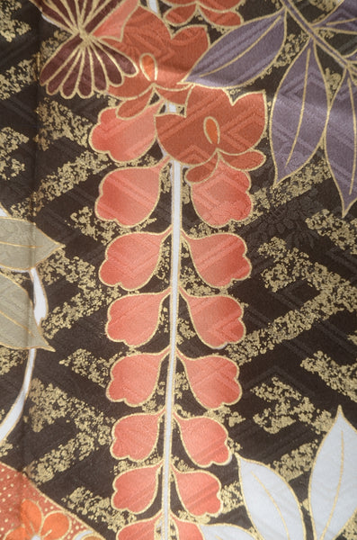 Long-sleeved kimono 6 items set / Furisode / FK#1-853