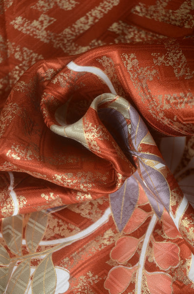 Long-sleeved kimono 6 items set / Furisode / FK#1-853