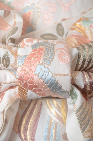 Long-sleeved kimono 6 items set / Furisode / FK#1-855