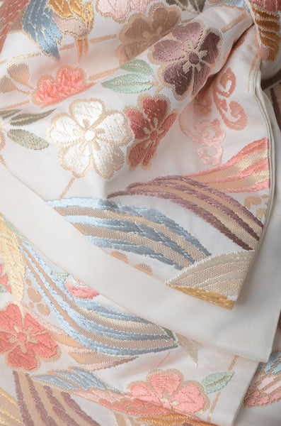 Long-sleeved kimono 6 items set / Furisode / FK#1-855