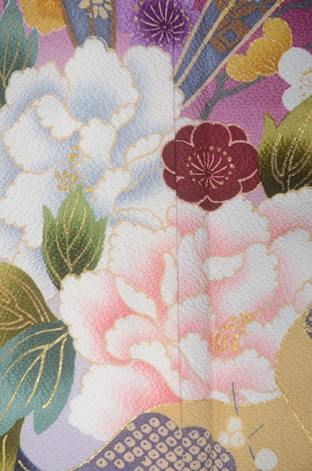Long-sleeved kimono 6 items set / Furisode / FK#1-856