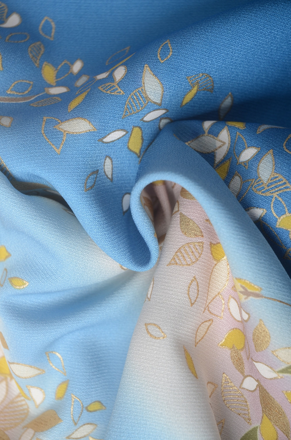 Long-sleeved kimono 6 items set / Furisode / FK#1-857