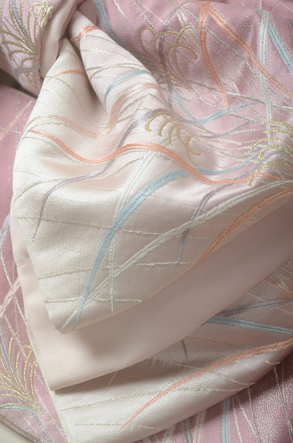 Long-sleeved kimono 6 items set / Furisode / FK#1-857