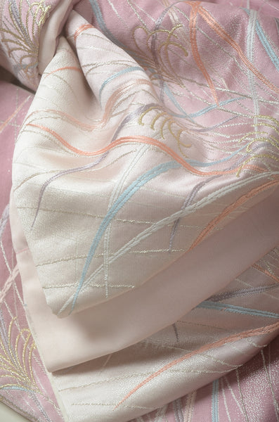 Long-sleeved kimono 6 items set / Furisode / FK#1-857