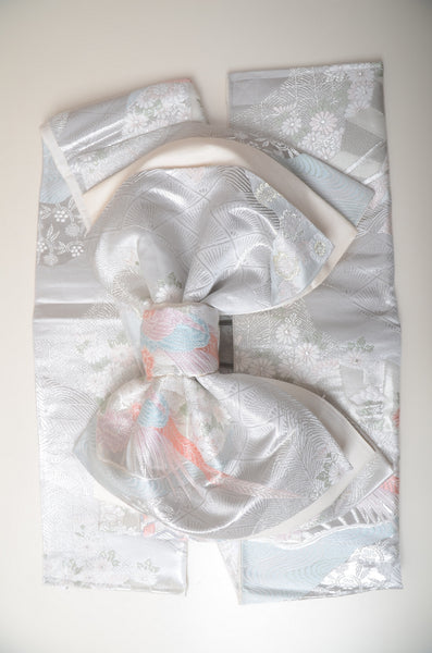 Long-sleeved kimono 6 items set / Furisode / FK#1-859