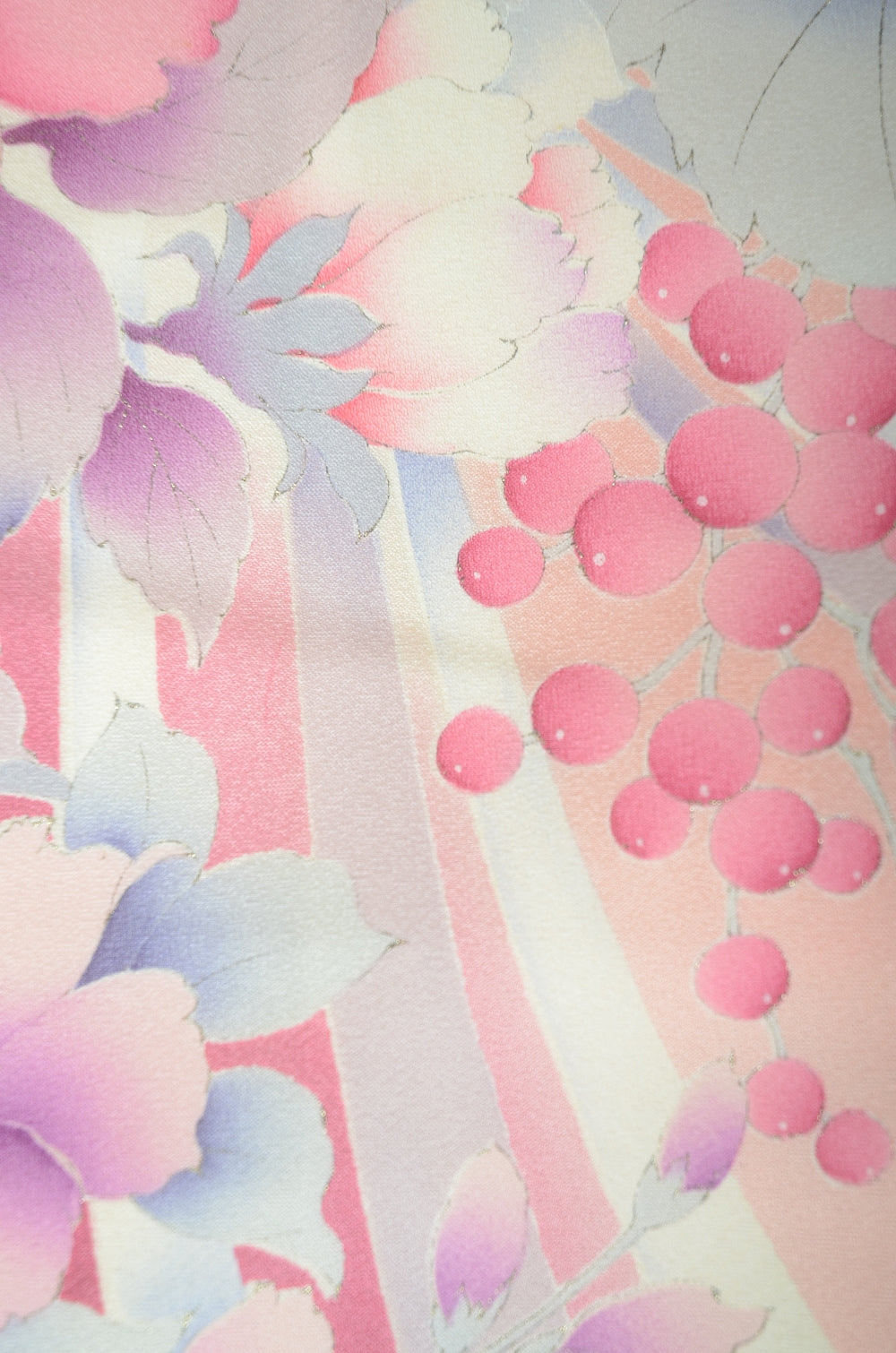 Long-sleeved kimono 6 items set / Furisode / FK#1-740
