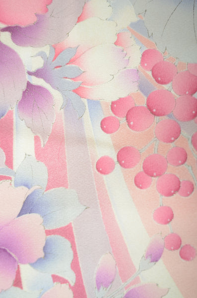 Long-sleeved kimono 6 items set / Furisode / FK#1-740