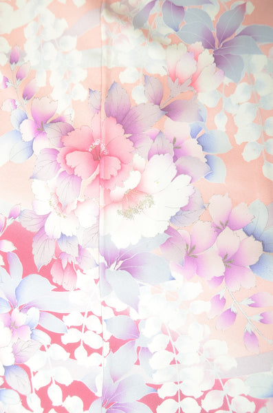 Long-sleeved kimono 6 items set / Furisode / FK#1-740