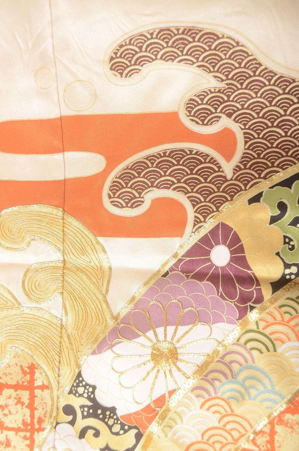 Long-sleeved kimono 6 items set / Furisode / FK#1-741