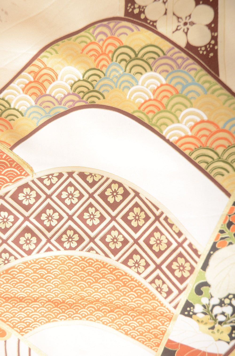 Long-sleeved kimono 6 items set / Furisode / FK#1-741