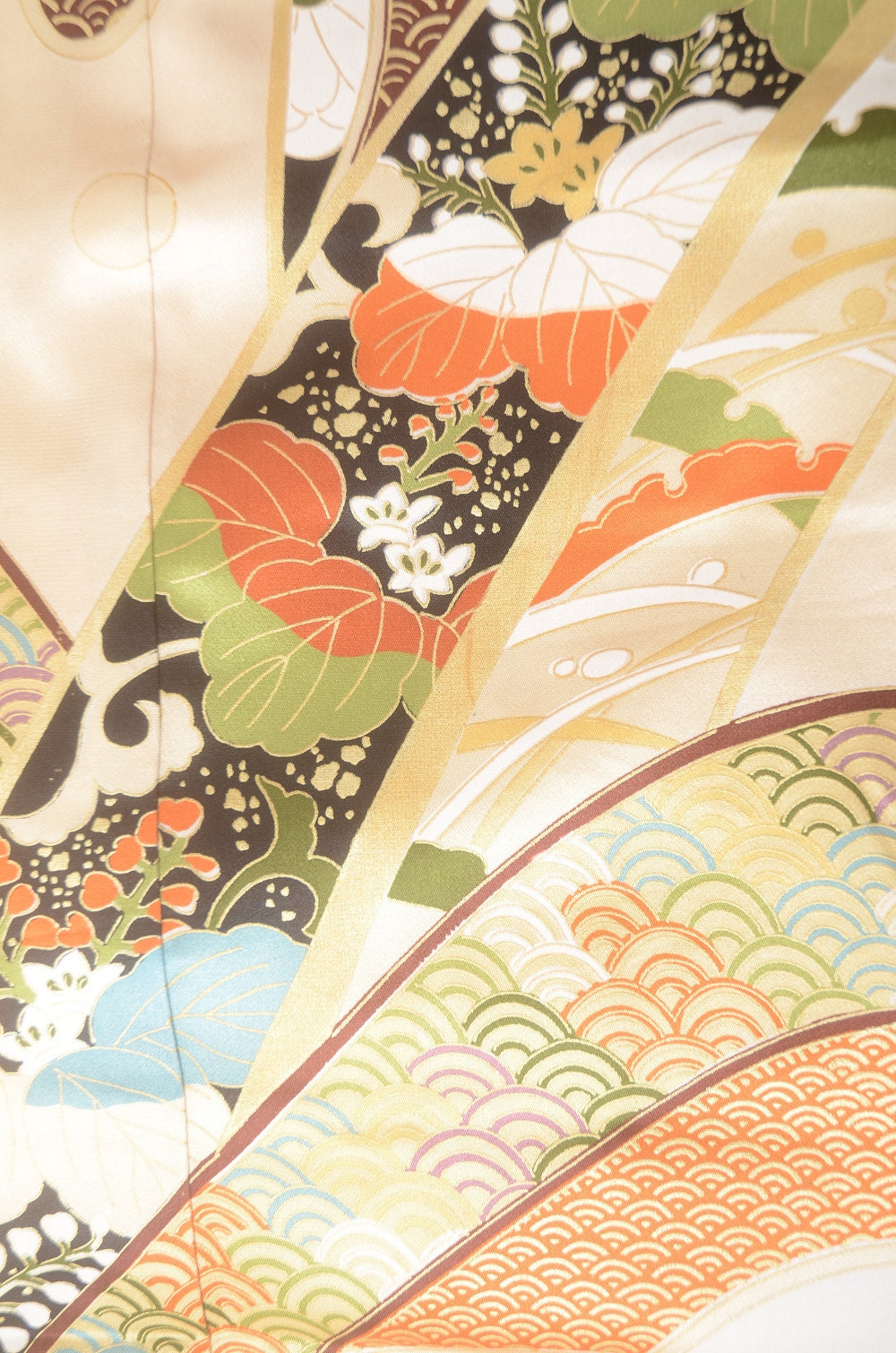 Long-sleeved kimono 6 items set / Furisode / FK#1-741