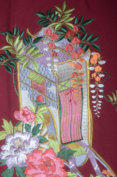 Long-sleeved kimono 6 items set / Furisode / FK#1-743