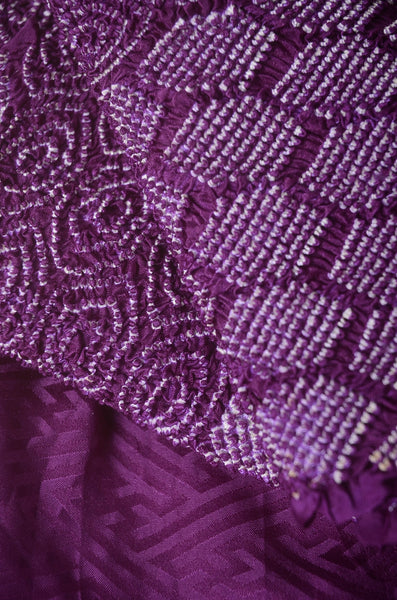 Long-sleeved kimono 6 items set / Furisode / FK#1-744