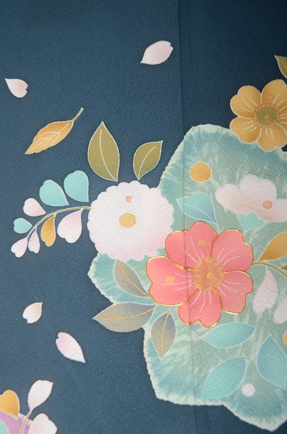 Long-sleeved kimono 6 items set / Furisode / FK#1-745