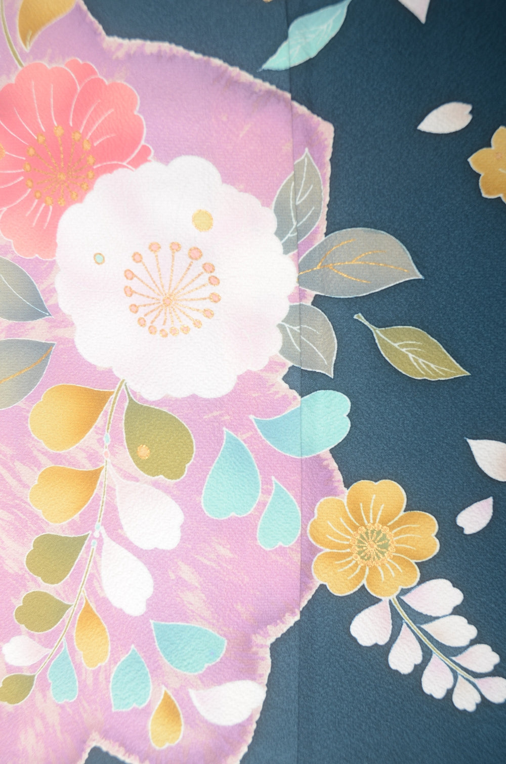 Long-sleeved kimono 6 items set / Furisode / FK#1-745