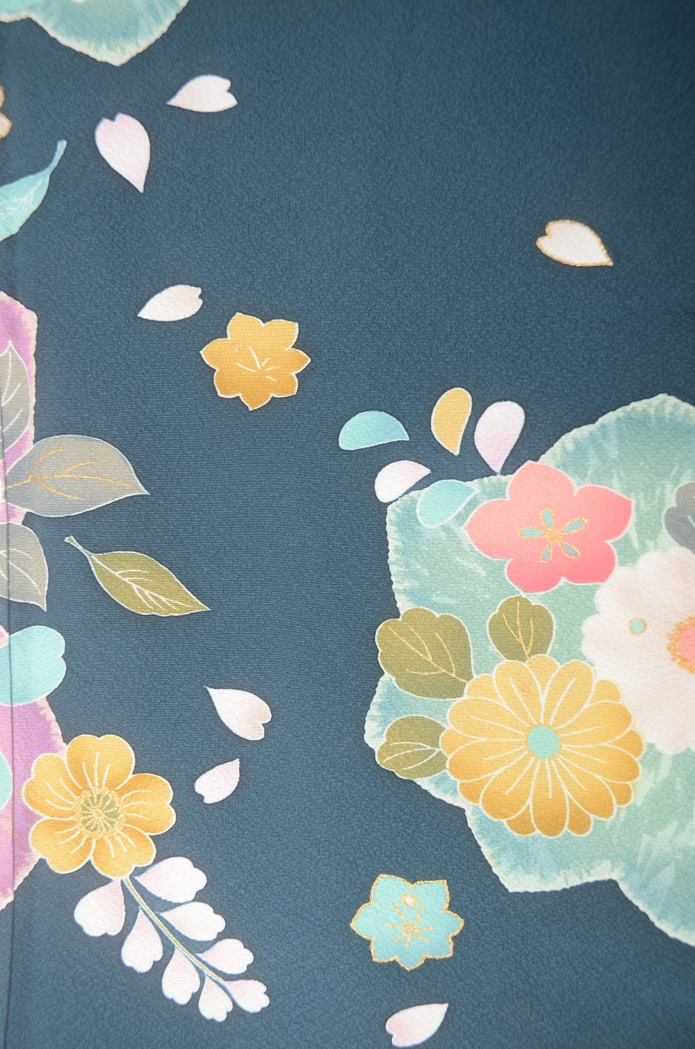 Long-sleeved kimono 6 items set / Furisode / FK#1-745
