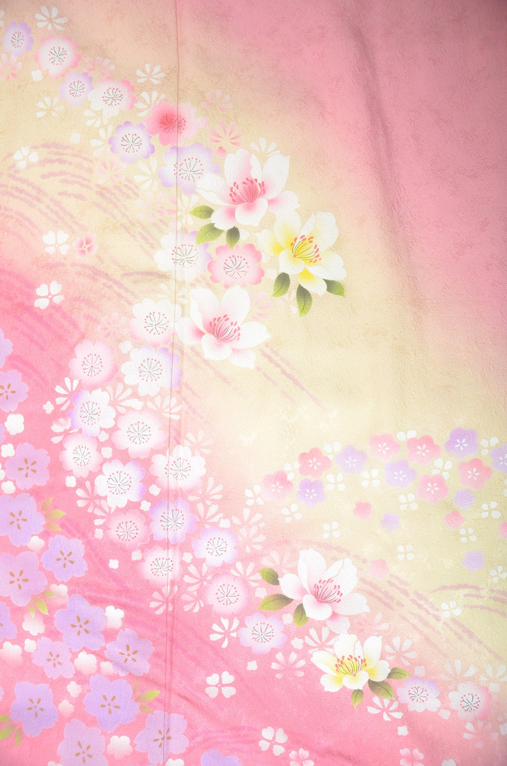 Long-sleeved kimono 6 items set / Furisode / FK#1-748