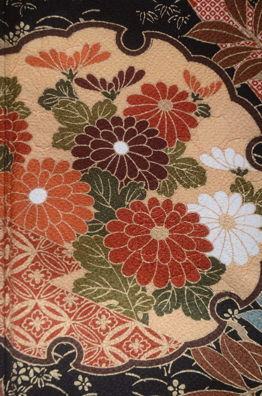 Long-sleeved kimono 6 items set / Furisode / FK#1-752