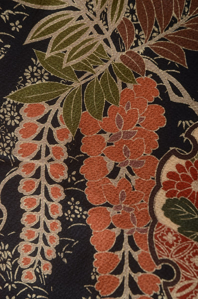 Long-sleeved kimono 6 items set / Furisode / FK#1-752