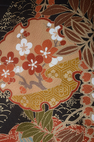 Long-sleeved kimono 6 items set / Furisode / FK#1-752