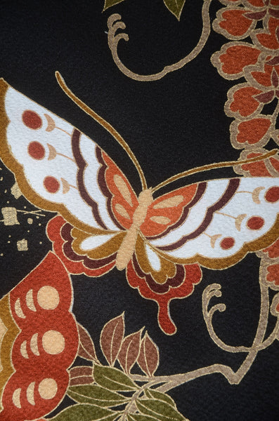Long-sleeved kimono 6 items set / Furisode / FK#1-752