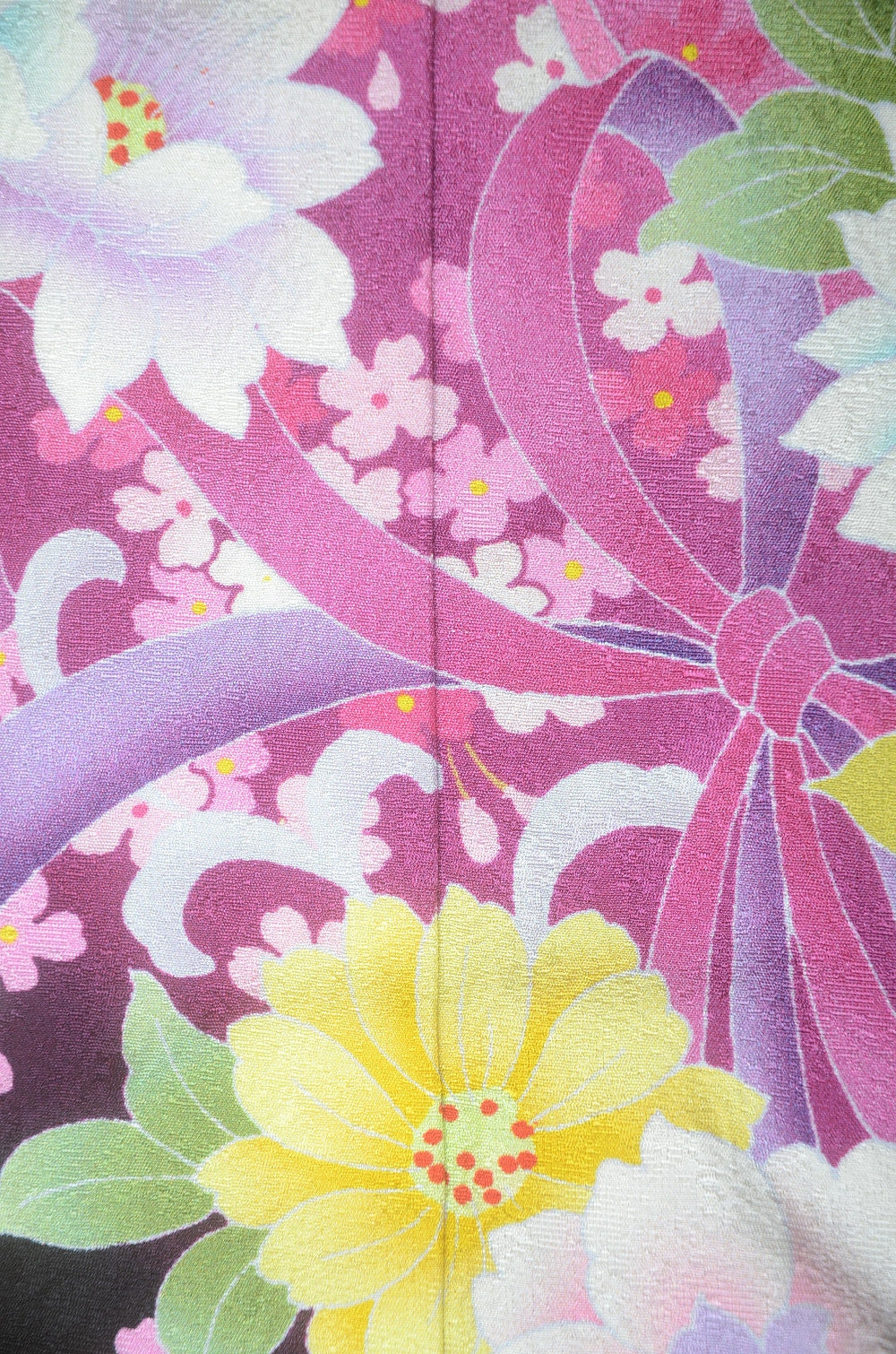 Long-sleeved kimono 6 items set / Furisode / FK#1-754