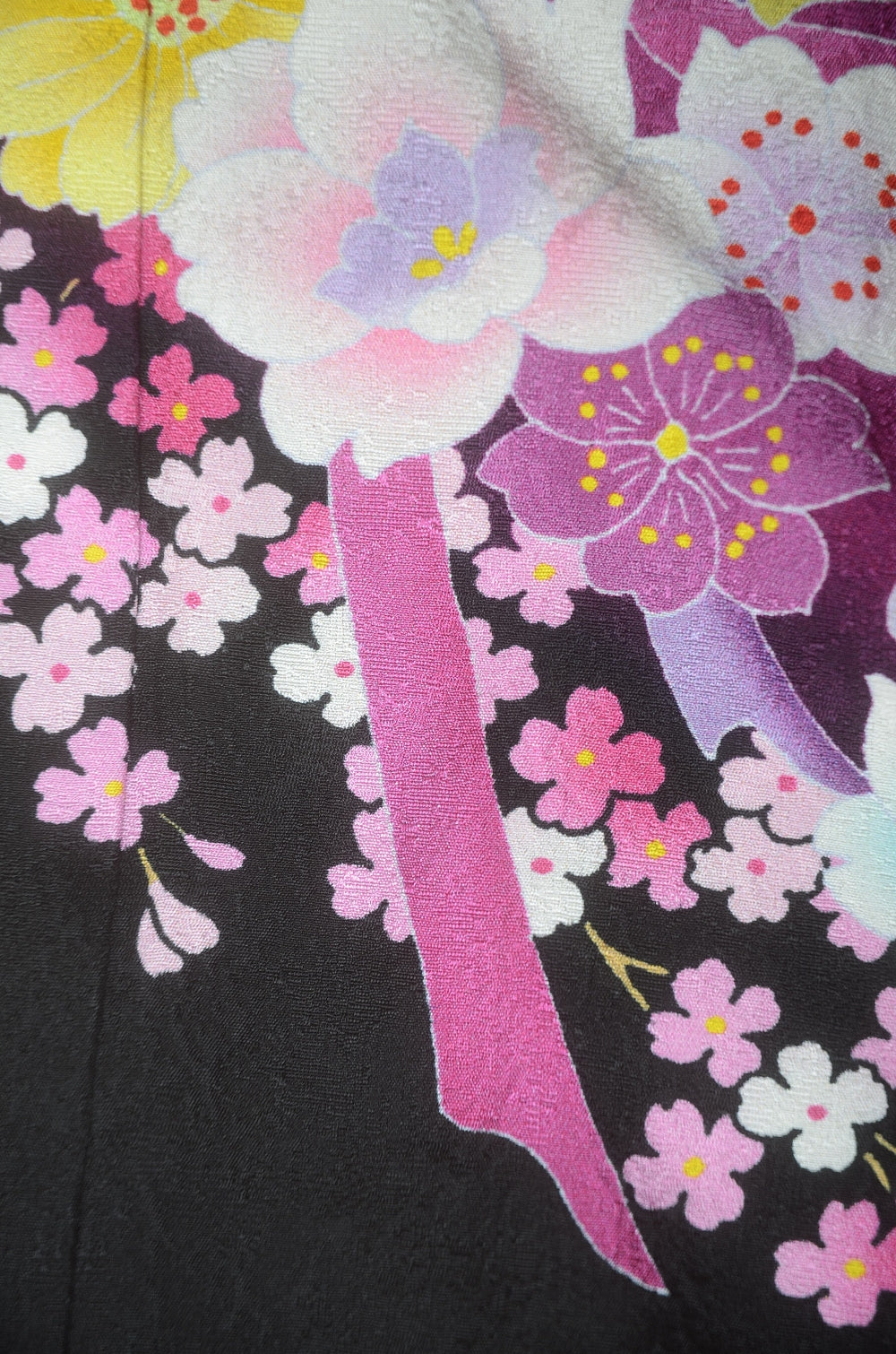 Long-sleeved kimono 6 items set / Furisode / FK#1-754