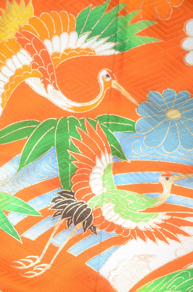 Long-sleeved kimono 6 items set / Furisode / FK#1-755