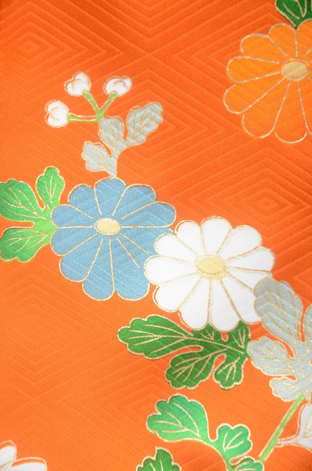 Long-sleeved kimono 6 items set / Furisode / FK#1-755