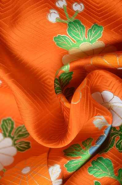 Long-sleeved kimono 6 items set / Furisode / FK#1-755