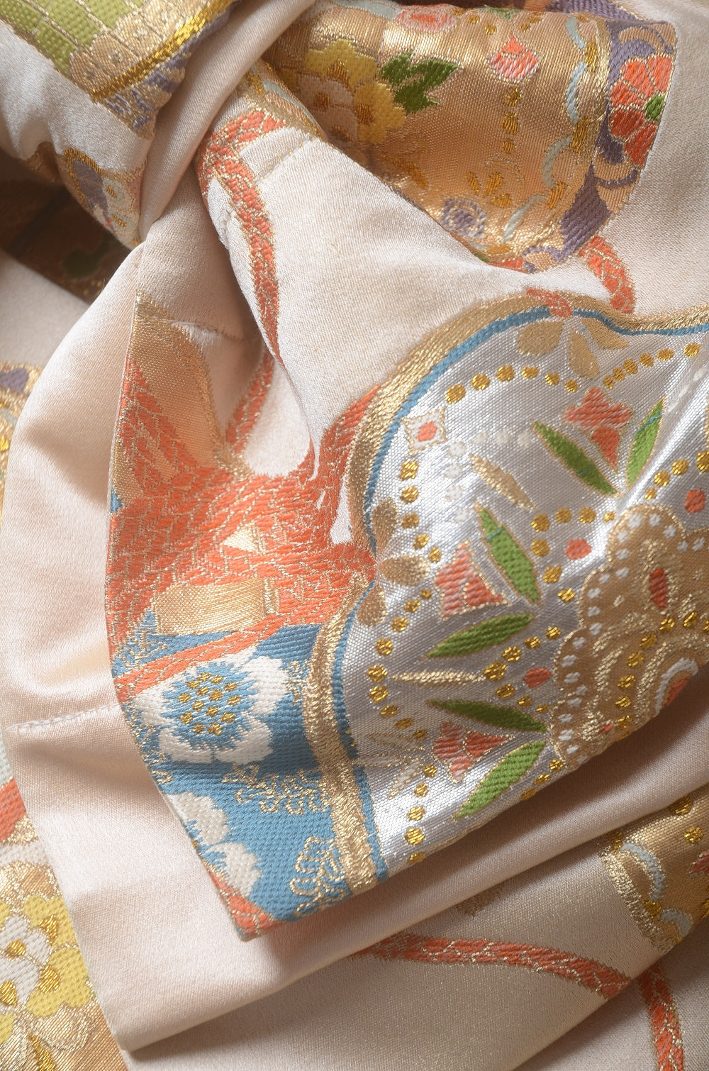 Long-sleeved kimono 6 items set / Furisode / FK#1-755