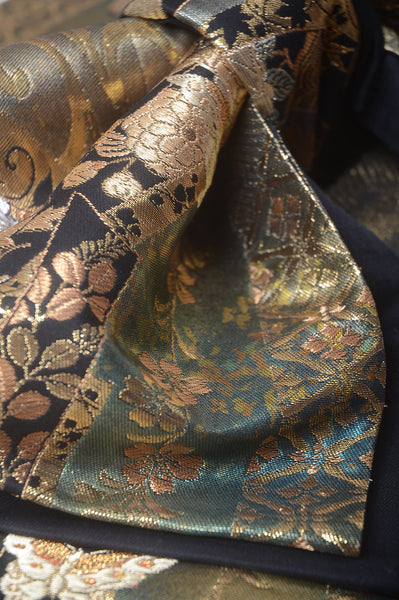 Long-sleeved kimono 6 items set / Furisode / FK#1-570