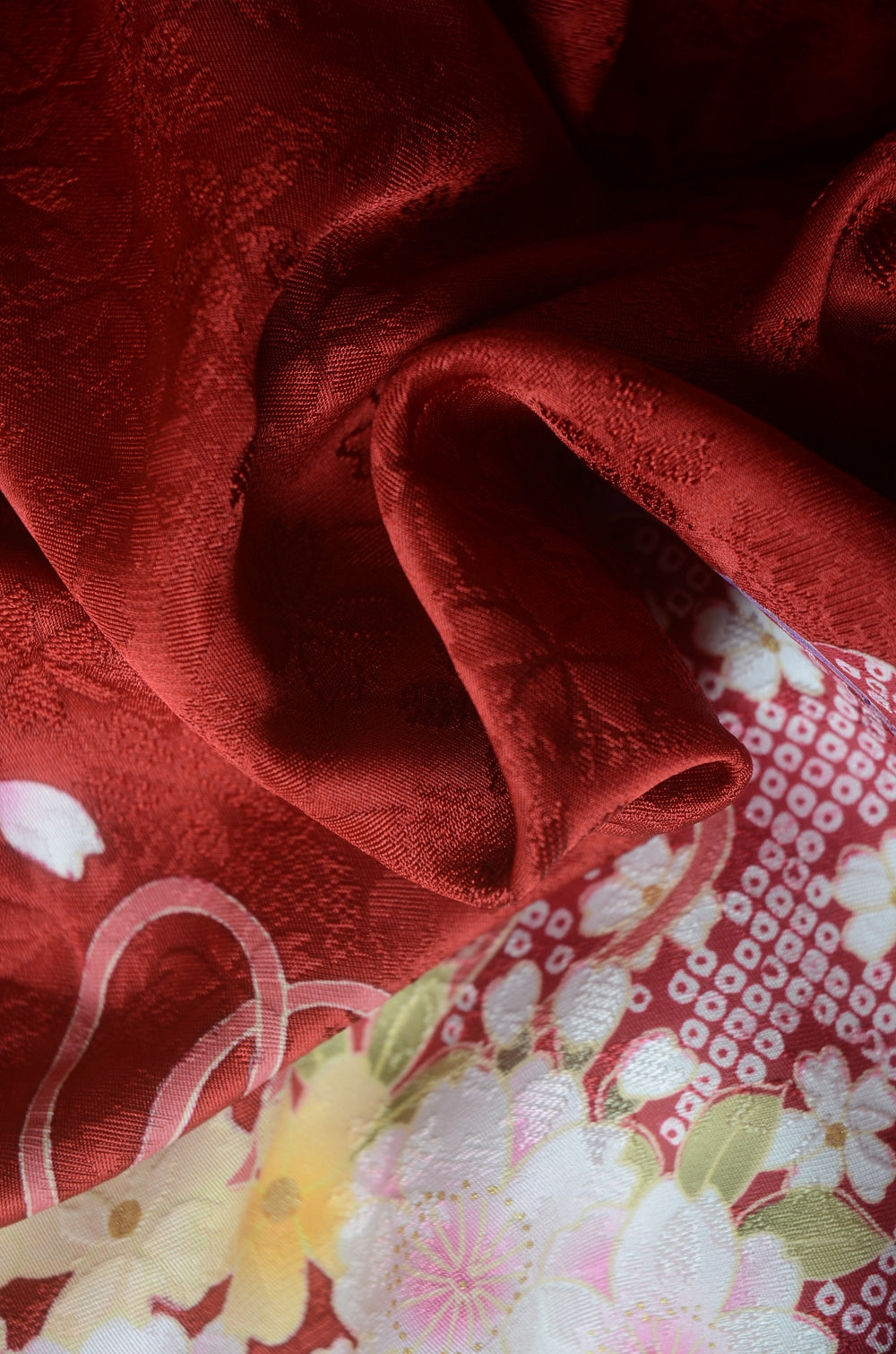 Long-sleeved kimono 6 items set / Furisode / FK#1-757