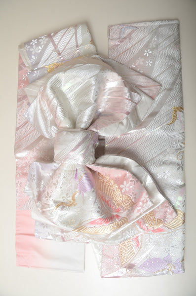 Long-sleeved kimono 6 items set / Furisode / FK#1-757
