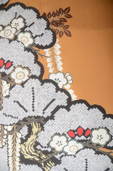 Long-sleeved kimono 6 items set / Furisode / FK#1-758