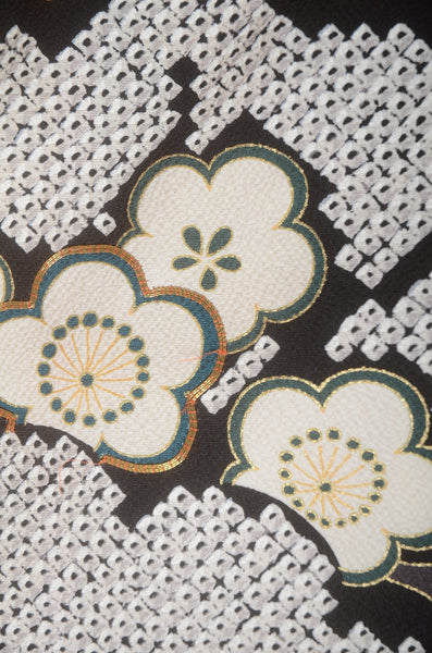 Long-sleeved kimono 6 items set / Furisode / FK#1-758