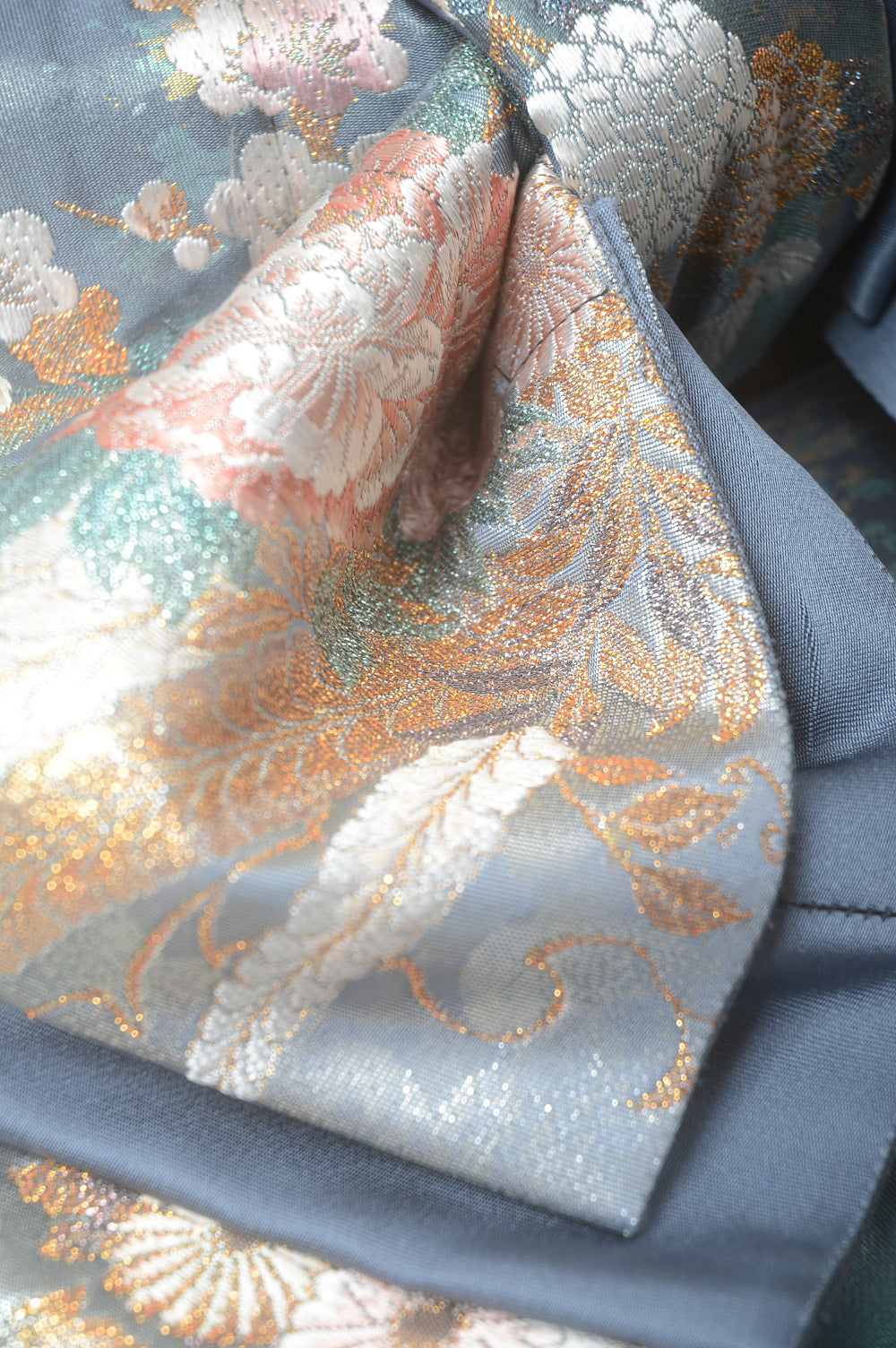Long-sleeved kimono 6 items set / Furisode / FK#1-571