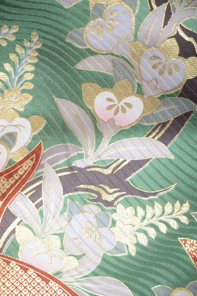 Long-sleeved kimono 6 items set / Furisode / FK#1-572