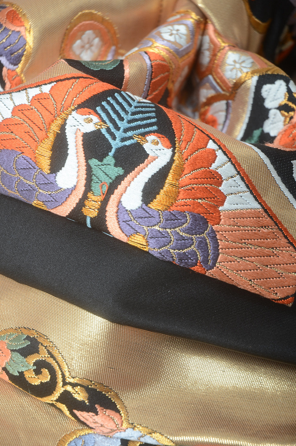 Long-sleeved kimono 6 items set / Furisode / FK#1-572