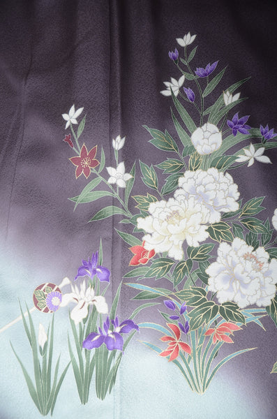 Long-sleeved kimono 6 items set / Furisode / FK#1-760