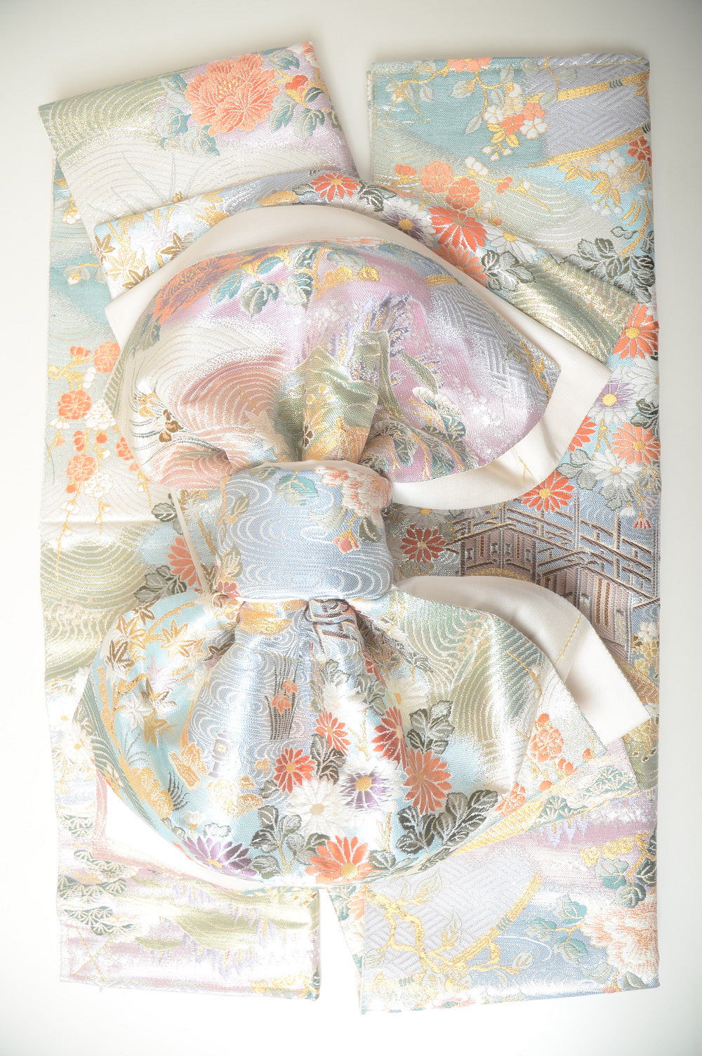 Long-sleeved kimono 6 items set / Furisode / FK#1-573