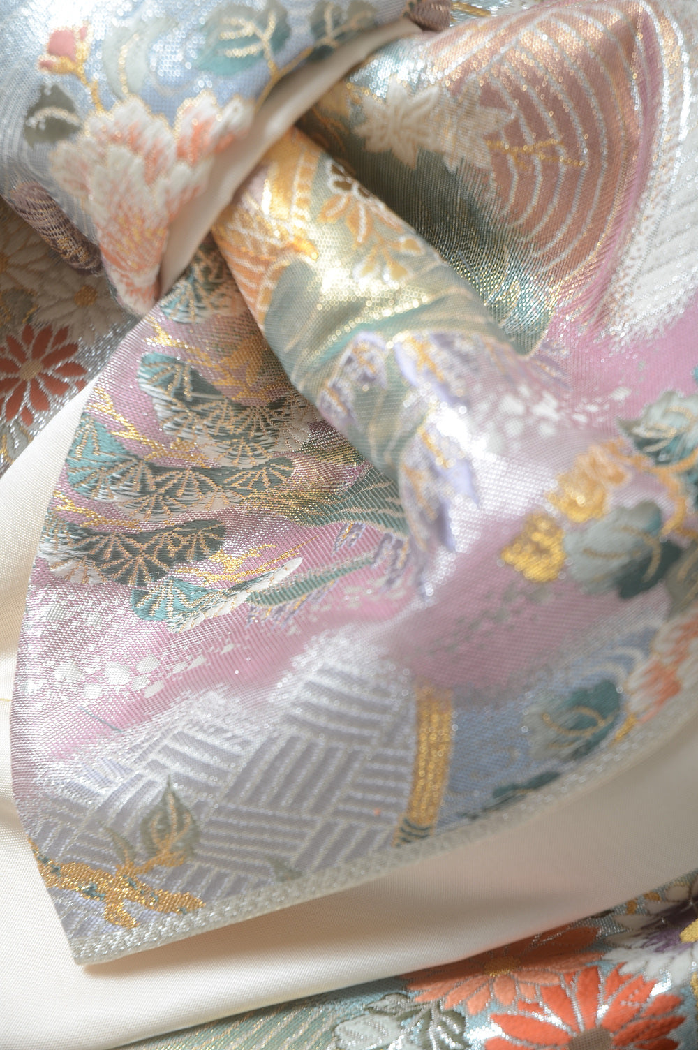 Long-sleeved kimono 6 items set / Furisode / FK#1-573